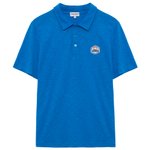 French Disorder Polo Dustin Flammé Imperial Blue Overview