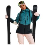 Roxy Ski Jacket Peakside Sea Pine Overview