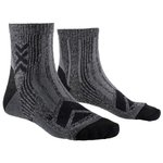 X Socks Calcetines Hike Perform Merino Ankle Black Charcoal Presentación