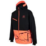 Watts Skijacke X-Temper Minimal Camo Fluo Orange Präsentation