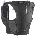 Salomon Gilet da trail Active Skin 4 Women Set Black Metal Presentazione