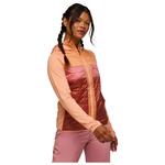 Cotopaxi Daunenjacke Capa Hybrid Insulated Hooded Jacket W Apricot And Faded Brick Präsentation