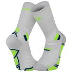 Bv Sport Socks Trail Socks Ultra High Gris Lime Overview