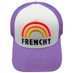 French Disorder Berretto Trucker Cap Frenchy Kids Purple Presentazione