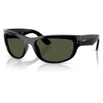 Ray Ban Zonnebrillen RB2289 Mega Balorama Polished Black Green G-15 Voorstelling