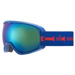 Cebe Goggles Artic M Mat Blue Red Brown Flash Blue Cat.3 Overview