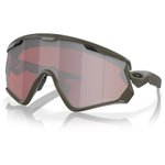 Oakley Sunglasses Wind Jacket 2.0 Matte Olive Prizm Snow Black Iridium Overview