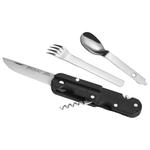 TB Outdoor Cuchillos/navajas Bivouac Set Noir Presentación