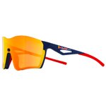 Red Bull Spect Sunglasses Fuse Matt Blue Red Brown Red Mirror Overview