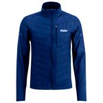 Swix Jassen noordse ski Nordic Warm Hybrid Jacket M Lake Blue Voorstelling