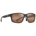 Maui Jim Sunglasses Walewaha Asian Fit Metal Matte Brown Hcl Bronze Mineral Superthin Overview