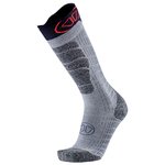 Sidas Socks Ski Merino Blanc Bleu Overview
