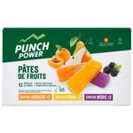 Punch Power Barre Energétique Pâtes De Fruits Multipack - Pr Ésentoir De 12 Boites De 6 Pât Présentation