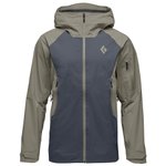 Black Diamond Skijassen M Recon Stretch LT Shell Smoke Carbon Voorstelling