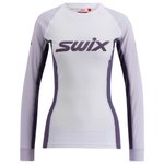 Swix Technische onderkleding Racex Classic W Bright White Dusty Purple Voorstelling