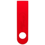 Flaxta Helmen Deep Space Silicone Goggle Clip Red Voorstelling