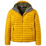 RAB Chaqueta de plumas Microlight Alpine Jkt Dark Pollen Presentación