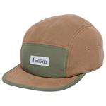 Cotopaxi Gorra Fleece 5-Panel Hat Fatigue And Dune Presentación