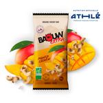Baouw Energiereep Extra Bio 50 g Mangue Cajou Voorstelling