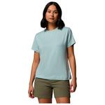 Columbia Wandel T-shirt Parsons Point Back Graphic Crushed Blue Heather Floral Fun Voorstelling