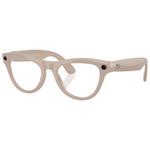 Ray Ban Sonnenbrille Meta Skyler Gen 2 Shiny Chalk Grey Transitions Saphir Incolore Präsentation