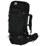 Millet Backpack Hanang 65+10 Black Overview