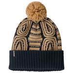 Patagonia Berretto sci Powder Town Beanie Flow Sunken Blue Presentazione