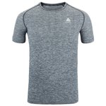 Odlo Trail tee-shirt Essential Seamless T-Shirt Crew Neck SS Grey Melange Overview