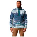 Columbia Fleece Helvetia II Printed Half Snap Fleece Crushed Blue Sisters Präsentation