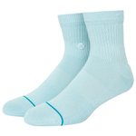 Stance Socken Icon Quarter Socks Light Blue Präsentation