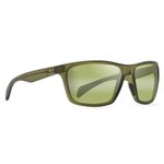 Maui Jim Sunglasses Makoa Matte Translucent Khaki Green Maui Ht Superthin Glass Bi-gradient Ht Overview