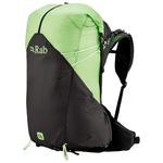 RAB Sac à dos Syclon Xp 38 Nd Black Dark Fig Green Présentation