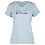Icepeak Wander-T-Shirt Burnham Bleu Clair Präsentation