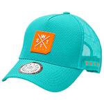 Watts Petten R-Seattle Cap Junior Carbon Aruba Blue Voorstelling