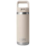 Yeti Gourde Rambler 18 Oz (532 ml) Straw Bottle Cape Taupe Présentation