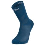 Bv Sport Socken Double Gr Socks High Lyocell Bleu Präsentation