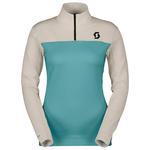 Scott Polar Pullover W's Defined Light Frosty Blue Dust White Presentación