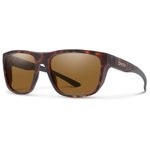 Smith Sunglasses Barra S Matte Tortoise Chromapop Glass Polarized Brown Overview