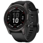 Garmin GPS watch Fenix 7S Pro Sapphire Solar Edition Titane Carbon Gray DLC Overview