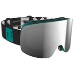 Flaxta Skibrille Prime Teal Silver Mirror Lens Präsentation