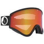 Volcom Masque de Ski Yae Gloss Black Red Chrome Présentation