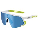 Bollé Sunglasses Windchaser White Matte Acid Volt+ Offshore Polarized Overview