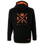 Watts Sweaters Xtrack Black Fluo Orange Voorstelling