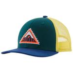 Patagonia Cap Kid's Trucker Hat Driftways Patch Cascade Green Overview