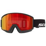 Scott Máscaras Trace Pro Compact Black Red Chrome Presentación