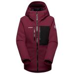Mammut Ski Jacket Stoney HS Thermo Hooded Jacket Women Vin Black Overview