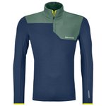 Ortovox Fleece Light Zip Neck M Deep Ocean 