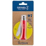 Opinel Cuchillos/navajas Mon Premier Opinel N°7 Blister Rouge Presentación