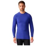 Damart Sport Intimo Tecnico Comfort 4 1/2 Zip Clematis Blue Presentazione