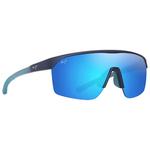 Maui Jim Lunettes de soleil Pāluna Asian Fit Metal Matte Dark Blue Hawaii Blue MauiBrillant Présentation